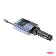 Transmiter samochodowy FM 1×USB-A 1×USB-C 12V 24V AMIO-04656 - 5