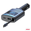 Transmiter samochodowy FM 1×USB-A 1×USB-C 12V 24V AMIO-04656 - 10