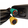WIĄZKA INSTALACJA PRZEWODY PRZYCZEPY WTYCZKA 13 PIN 7,5M + KABEL NA OBRYSOWE 3M - 3