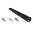 Antena samochodowa maszt anteny 9 cm z 3 adapterami 5/6/7mm ANTM09 AMIO-01509 - 2