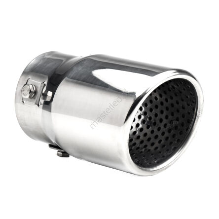 Końcówka tłumika wydechu stal nierdzewna MT 017 chrom AMIO-02348