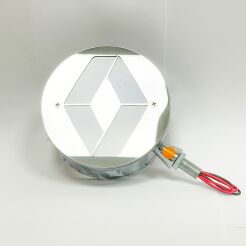 Uszy pod lusterka Renault pomarańczowo-czerwone
