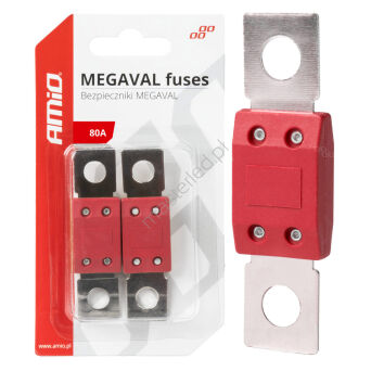 Bezpieczniki samochodowe MEGAVAL MTA 2 szt. 80A AMIO-03462