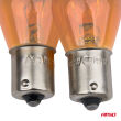 Żarówki halogenowe PY21W BA15S 12V POMARAŃCZOWE 2szt. blister AMIO-04354/03352 - 3