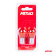 Żarówki halogenowe PY21W BA15S 12V POMARAŃCZOWE 2szt. blister AMIO-04354/03352 - 4