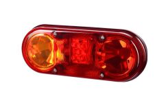 Lampa zespolona LED lewa, z ośw. tabl. rej., LZD 2008 12/24V