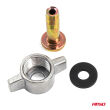 Nakrętka kompresora motylek M16 x 1.5 dla 8mm AMIO-04499 - 4