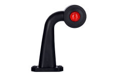 Obrysówka LED LD 366P biało-czerwona na wysięgniku łamanym długim prawa 12/24V