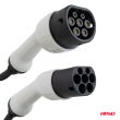 Kabel z wtyczką do ładowania samochodów elektrycznych EV 3P 11kW 5m AMIO-04971 - 5