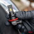 Żarówki samochodowe LED seria F25 PRO BLACK FULL CANBUS H8 H9 H11 H16 68W 12V 24V AMIO-04721 - 2