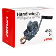 Wyciągarka wciągarka ręczna korbowa linowa 450KG AMIO-03282 - 6