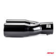 Końcówka tłumika wydechu stal nierdzewna MT 004B czarna AMIO-02194 - 3