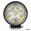 Lampa robocza LED szperacz AWL06 9 LED 12V 24V AMIO-02420 - 4
