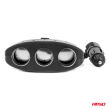 Rozdzielacz gniazda zapalniczki z ładowarką 2x USB-A ON/OFF 12V 24V 100W 70cm AMIO-04362 - 4