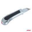 Nożyk uniwersalny aluminiowy z pokrętłem 100x18x0,5mm AMIO-04815 - 7