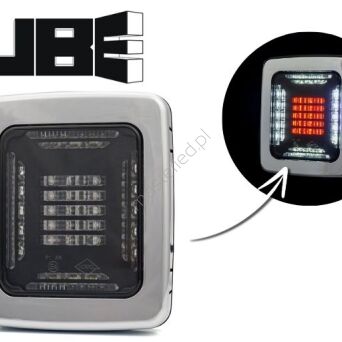 LZD 2879 Lampa zespolona tylna CUBE z ramką metalizowaną