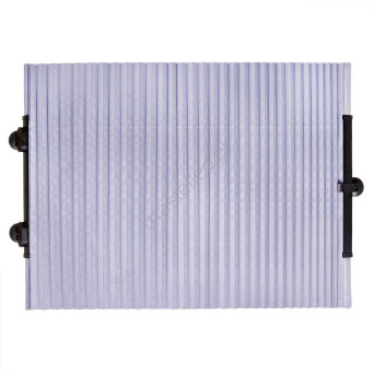Osłona na szybę 120x46cm przeciwsłoneczna składana AMIO-02910