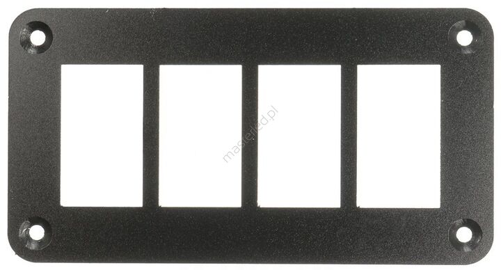 Carling Aluminum 4-Switch Panel Frame | masterled.pl
