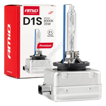 Żarówka ksenonowa żarnik xenon D1S 8000K AMiO PREMIUM AMIO-01410
