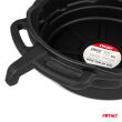 Miska z lejkiem do zlewania oleju spuszczania płynów cieczy zlewarka 16L 56cm AMIO-04053 - 2