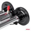 Klakson sygnał dźwiękowy fanfara podwójna chrom 12V 24V AMIO-03617 - 3