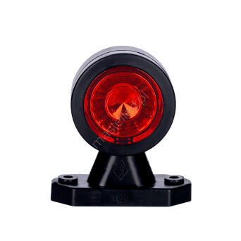 Obrysówka LED  LD 721 biało-czerwona na wysięgniku krótkim 12/24V