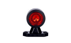 Obrysówka LED  LD 721 biało-czerwona na wysięgniku krótkim 12/24V