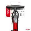 Pompka ręczna metalowa z manometrem MINI PU08 AMIO-04343 - 5