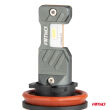 Żarówki samochodowe LED seria HYBRID H8 H9 H11 H16 6000K Canbus 60W AMIO-04116 - 2