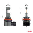 Żarówki samochodowe LED seria HYBRID H8 H9 H11 H16 6000K Canbus 60W AMIO-04116 - 4
