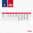 Łańcuchy śniegowe tekstylne 3D 2szt. rozmiar L EN16662-1 Önorm V5121 AMIO-04509 - 2