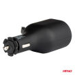 Szybka ładowarka samochodowa ze zwijanym kablem 50W PD30W PD20W + QC3.0 USB-A USB-C AMIO-04176 - 3
