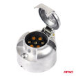 Gniazdo haka przyczepy aluminiowe 7 PIN AMIO-03217 - 2