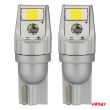 Żarówki LED CANBUS T10 W5W 2SMD 3570 White 12V 24V AMIO-04256 - 2