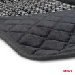 Mata na siedzenie fotel koralikowa czarna koraliki do samochodu 45x120cm CSM-16 AMIO-04429 - 14