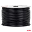 Przewód jednożyłowy czarny Cable CCA 1x1mm2 100m 5A 12/230V AMIO-04454 - 2