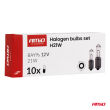 Żarówki halogenowe H21W 12V 21W BAY9s 10szt. AMIO-04514 - 5