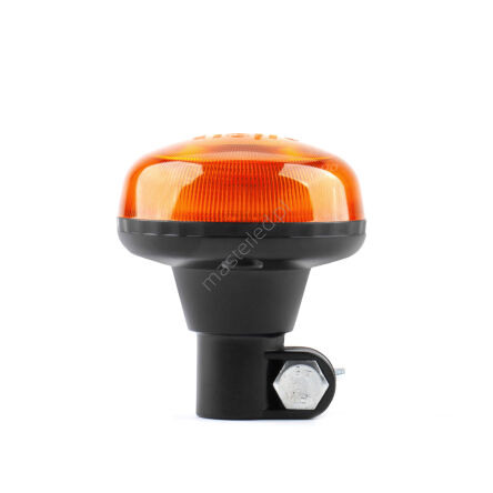 Lampa ostrzegawcza błyskowa mini kogut 18 LED R65 R10 12V 24V W21p AMIO-02922
