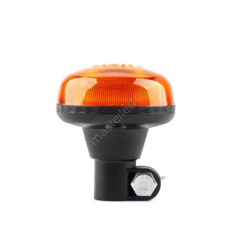 Lampa ostrzegawcza błyskowa mini kogut 18 LED R65 R10 12V 24V W21p AMIO-02922
