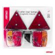 Zestaw świateł lamp do przyczepki na magens AMIO-02095 - 7