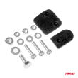 Klakson sygnał dźwiękowy fanfara chrom 12V AMIO-03618 - 5