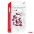 Konektory końcówki złączki oczkowe 8.4mm 10szt AMIO-03079 - 4