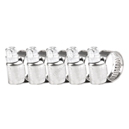 Obejma ślimakowa 5 szt. 8–16 mm /9 mm W2 AMIO-04580