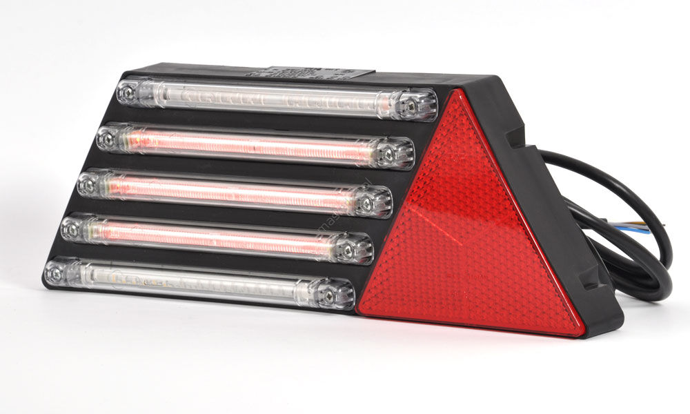 LED Combination Taillight with Load Resistor 332o/I * Left 12V ...
