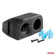 Obudowa podwójna ramka panel USB MOD-16 AMIO-02866 - 3