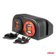 Obudowa podwójna ramka panel USB MOD-16 AMIO-02866 - 4