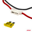 Belka ostrzegawcza LED 51 funkcji 117cm homologacja R65 R10 12-24V AMIO-03344 - 7