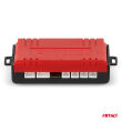 Zestaw czujników parkowania czujniki cofania MAX LED 4 sensory czarne 19 mm TRUCK AMIO-02292 - 7