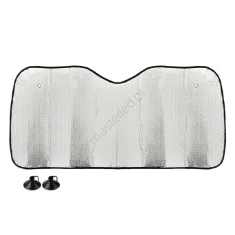 Osłona na szybę 130x60cm przeciwsłoneczna przeciwszronowa AMIO-01531