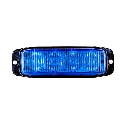 Lampa strobo  4xLED blue R10 R65 / LW0040
